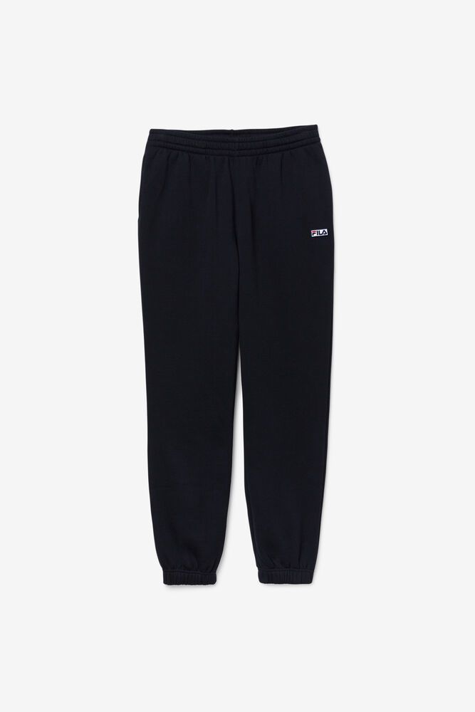 Fila Pants Womens Black Lassie Jogger - Ireland 59487-AXFI